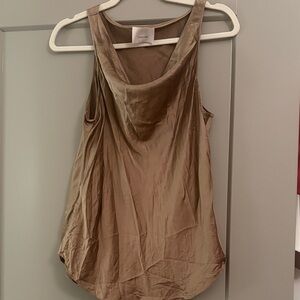 Cinq à Sept Light Brown Tank Top